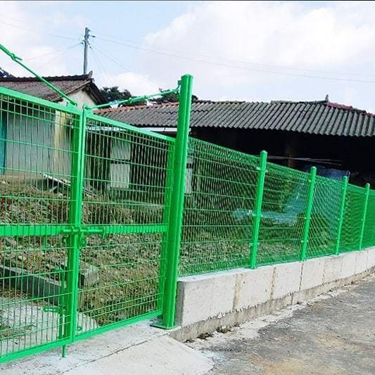 연두 허브형 메쉬휀스 입니다.